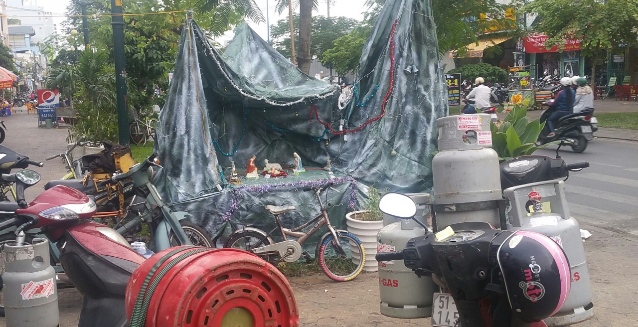 Besinnliches Saigon oder: Wenn Jesus heute leben würde